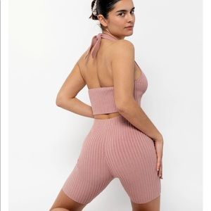 Los Angeles Apparel Heavy Knit Rib set